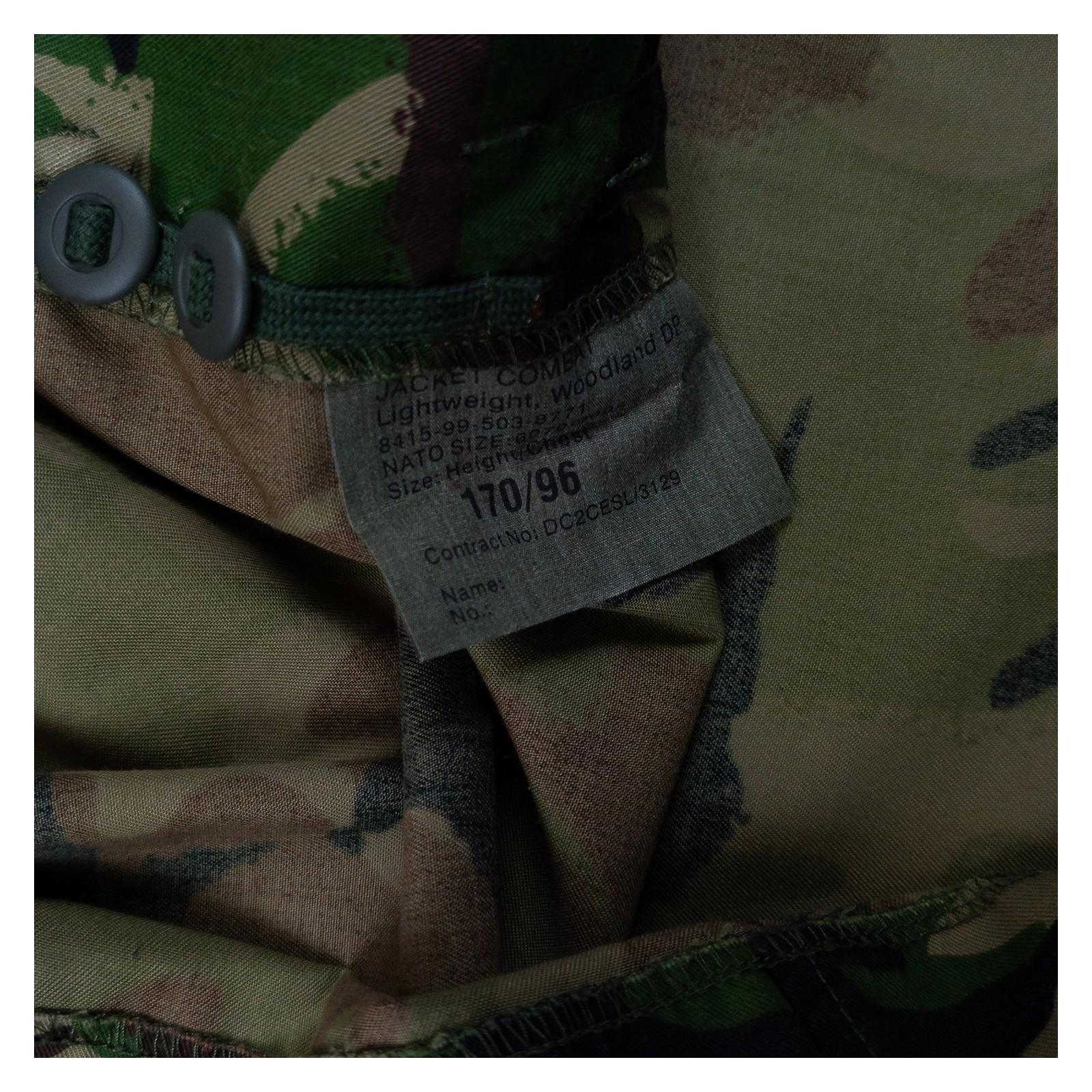 Vintage British Army DPM Combat Jacket Lightweight Surplus Medium 170/96 Grade 1 by RewearableUK – | RewearableUK