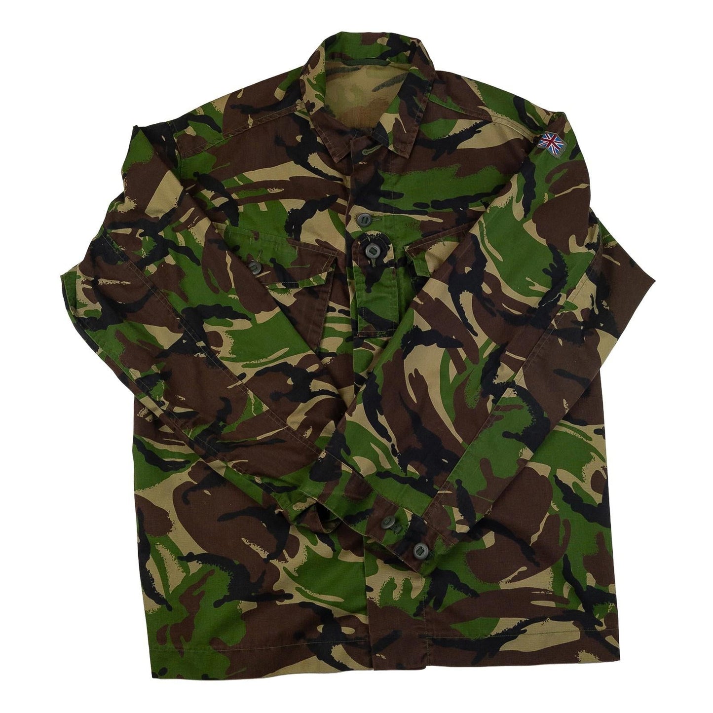 Vintage British Army DPM Combat Jacket Lightweight Surplus Medium 170/96 Grade 1 by RewearableUK – | RewearableUK