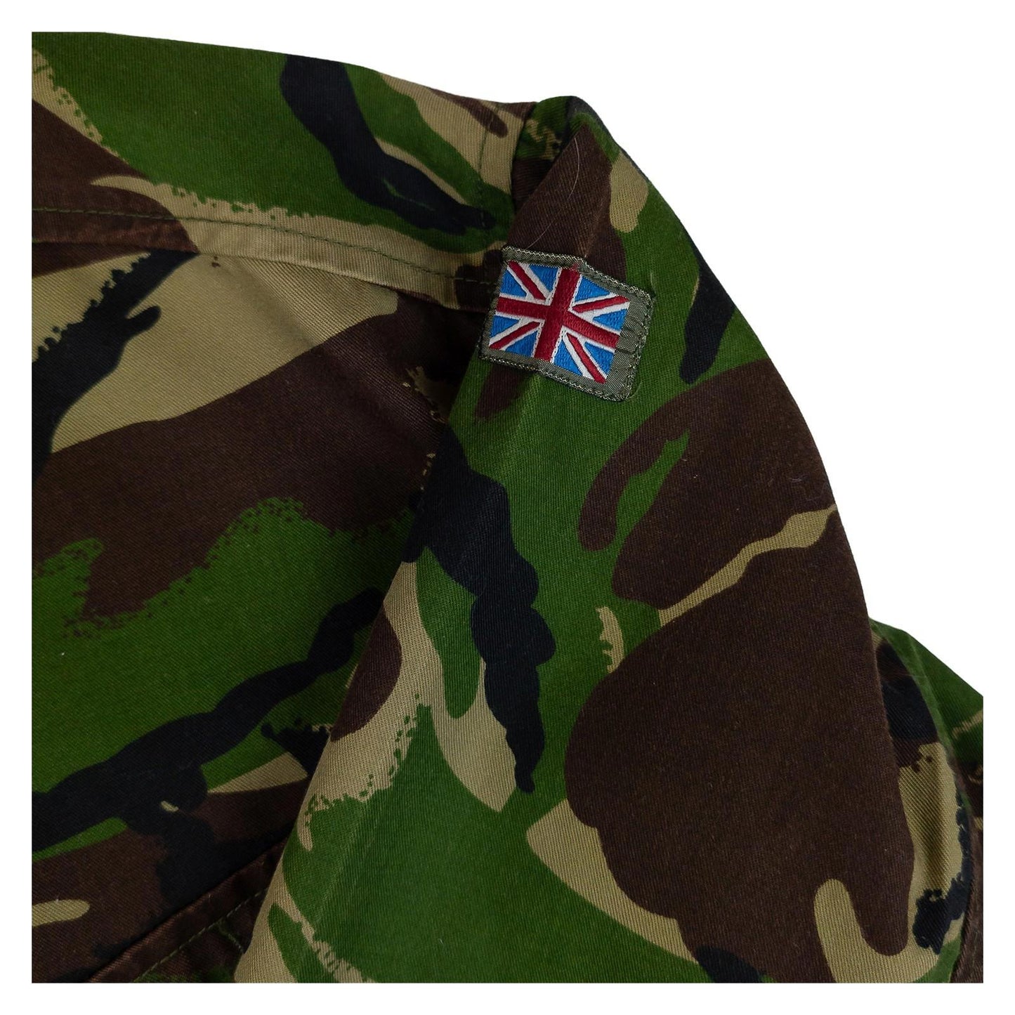 Vintage British Army DPM Combat Jacket Lightweight Surplus Medium 170/96 Grade 1 by RewearableUK – | RewearableUK