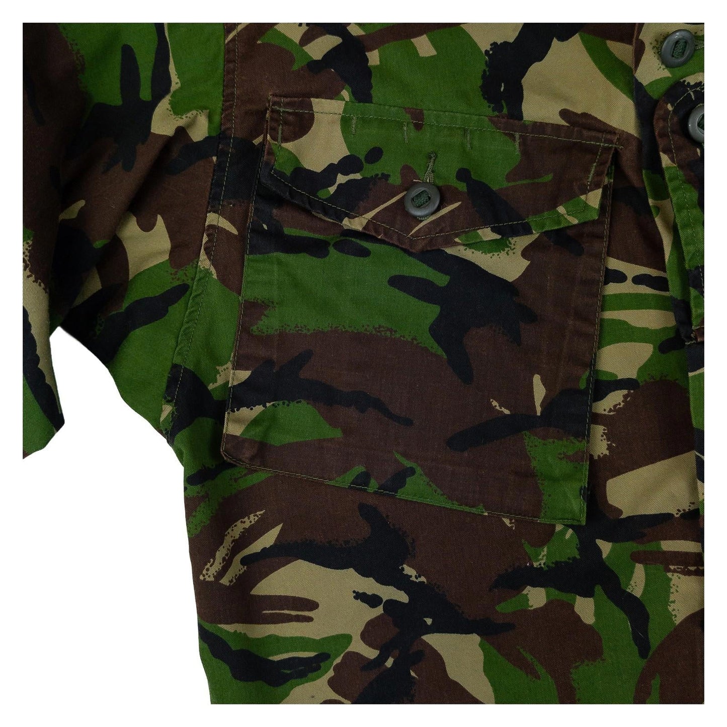 Vintage British Army DPM Combat Jacket Lightweight Surplus Medium 170/96 Grade 1 by RewearableUK – | RewearableUK