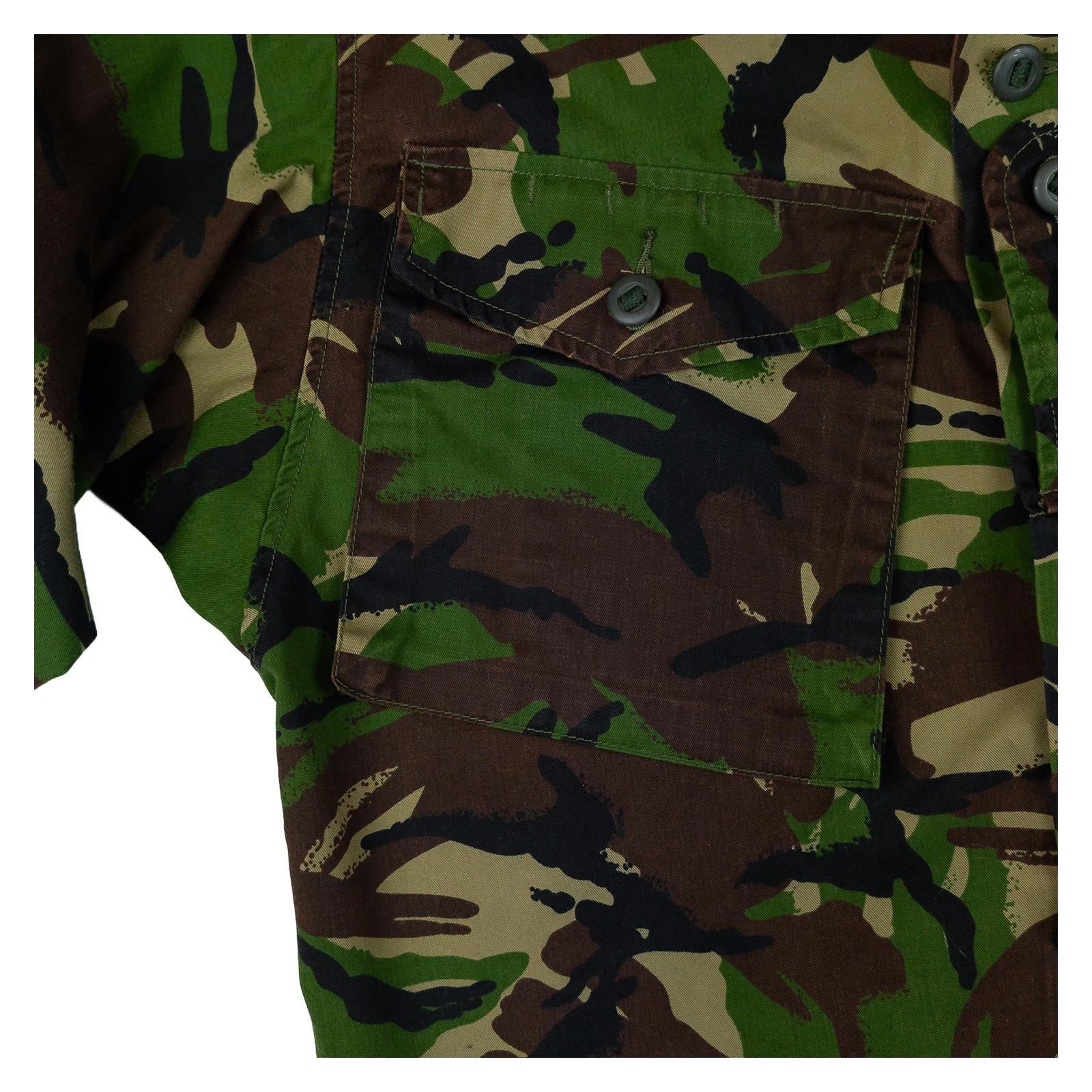 Vintage British Army DPM Combat Jacket Lightweight Surplus Medium 170/96 Grade 1 by RewearableUK – | RewearableUK