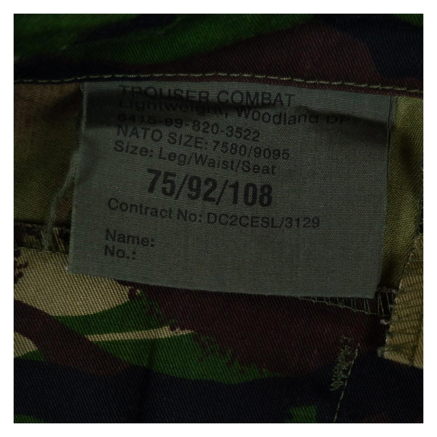 Vintage British Army DPM Combat Trousers Lightweight Cargo Pants W36 L30 Grade 1 by Combat – | RewearableUK