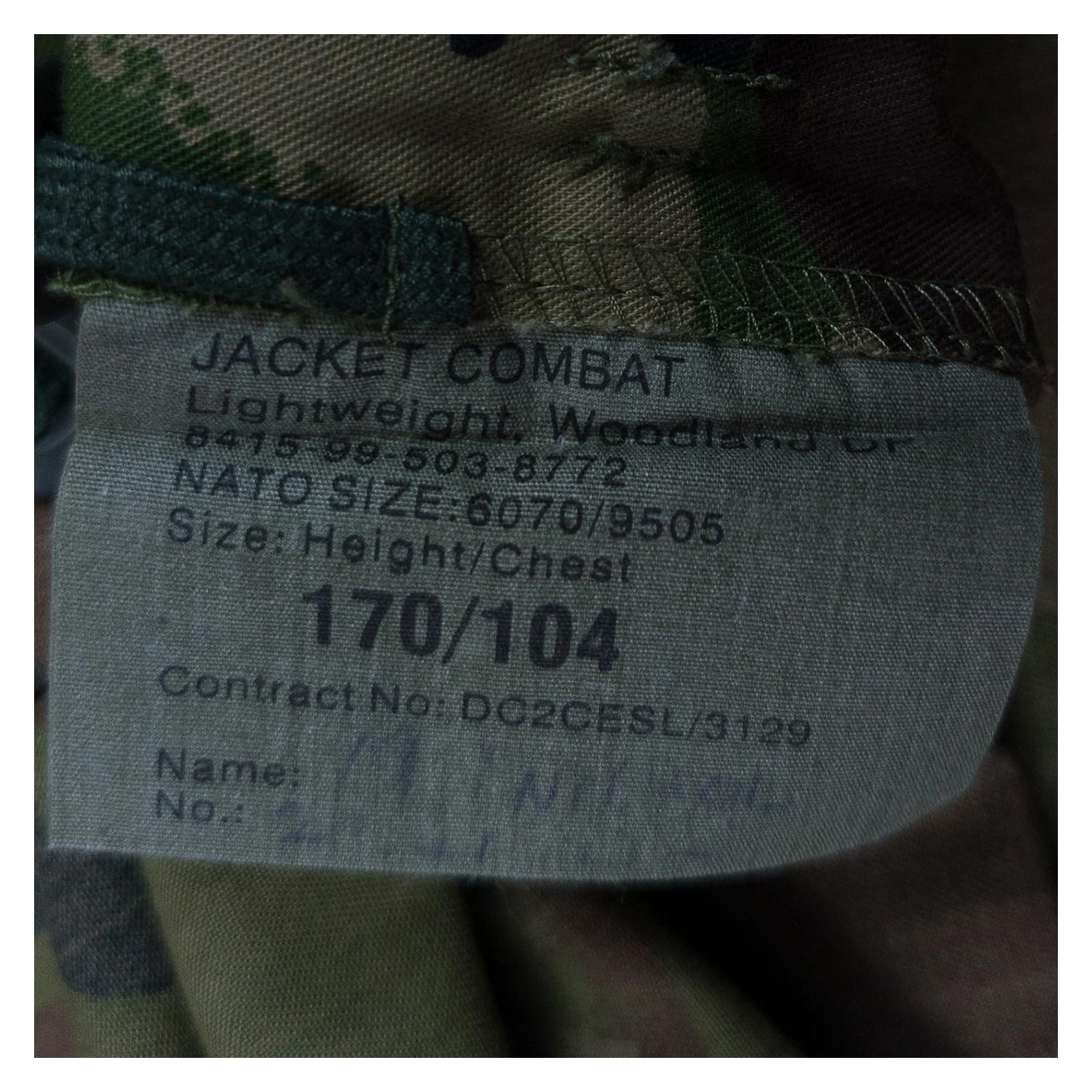 Vintage DPM Camo Field Jacket | Genuine British Army Surplus | Large 170/104 by RewearableUK – | RewearableUK