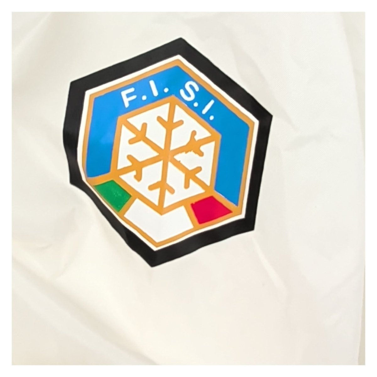 Vintage FILA Race FISI White Hooded Windbreaker – M – Jacket product photo 3 | RewearableUK