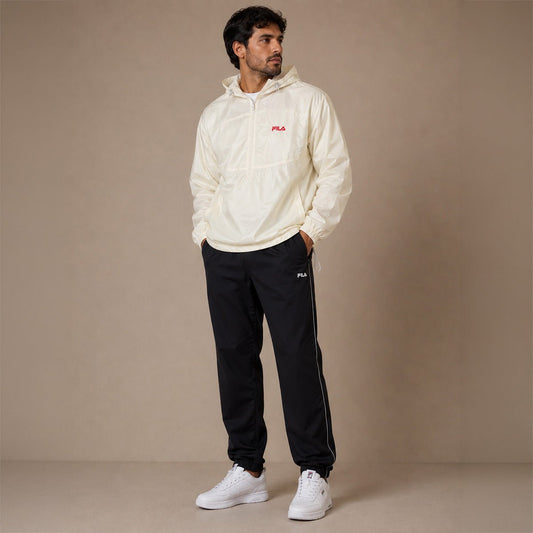 Vintage FILA Race FISI White Hooded Windbreaker – M – Jacket product photo 1 | RewearableUK