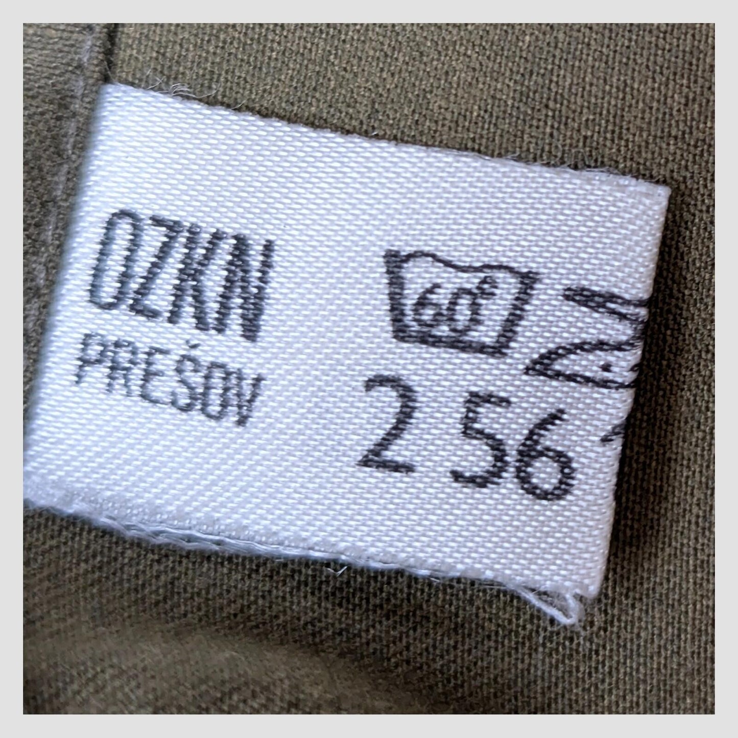 vintage military parka olive green original czechoslovakian army size 56 regular by RewearableUK – | RewearableUK