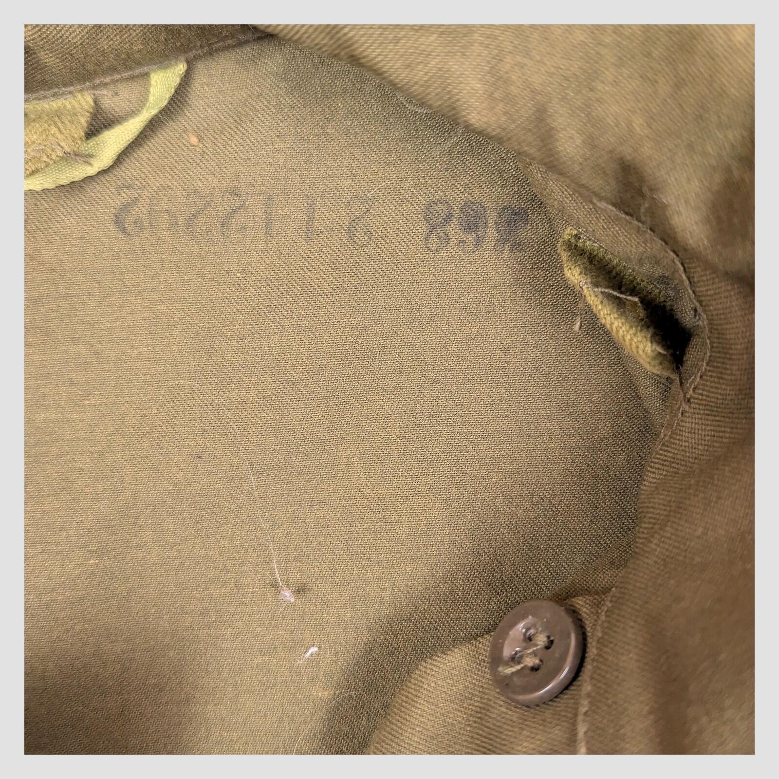 vintage military parka olive green original czechoslovakian army size 56 regular by RewearableUK – | RewearableUK
