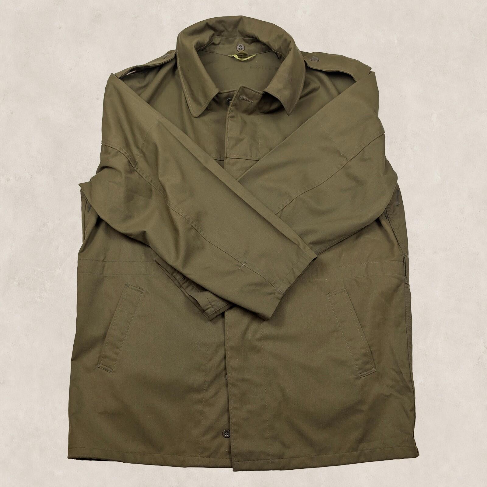 vintage military parka olive green original czechoslovakian army size 56 regular by RewearableUK – | RewearableUK
