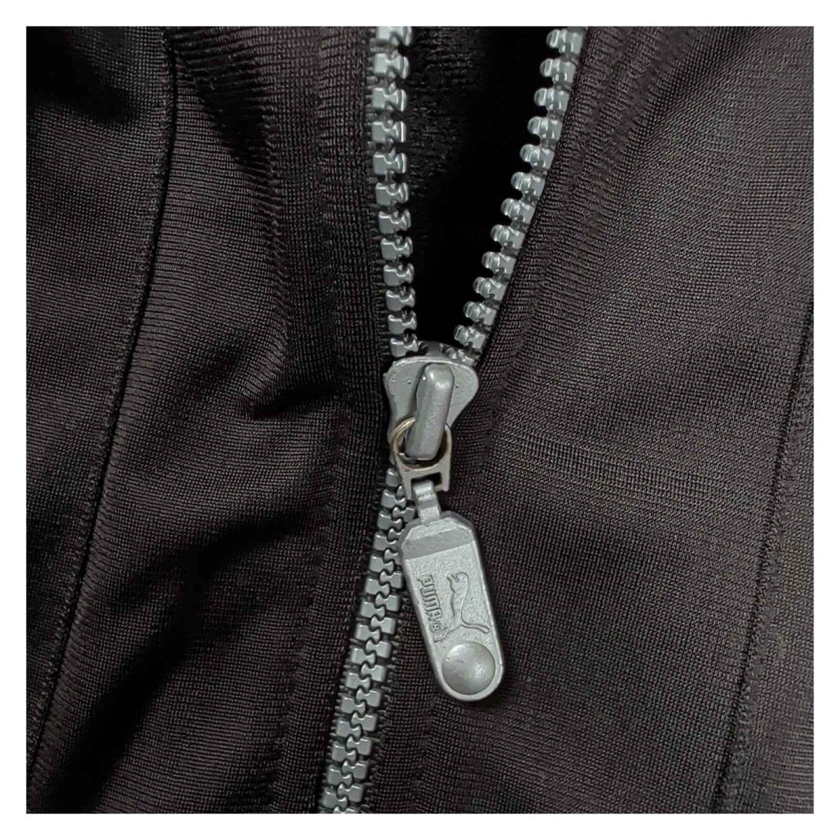Vintage Puma Men's Track Jacket M Black Colourblock – Jacket product photo 4 | RewearableUK