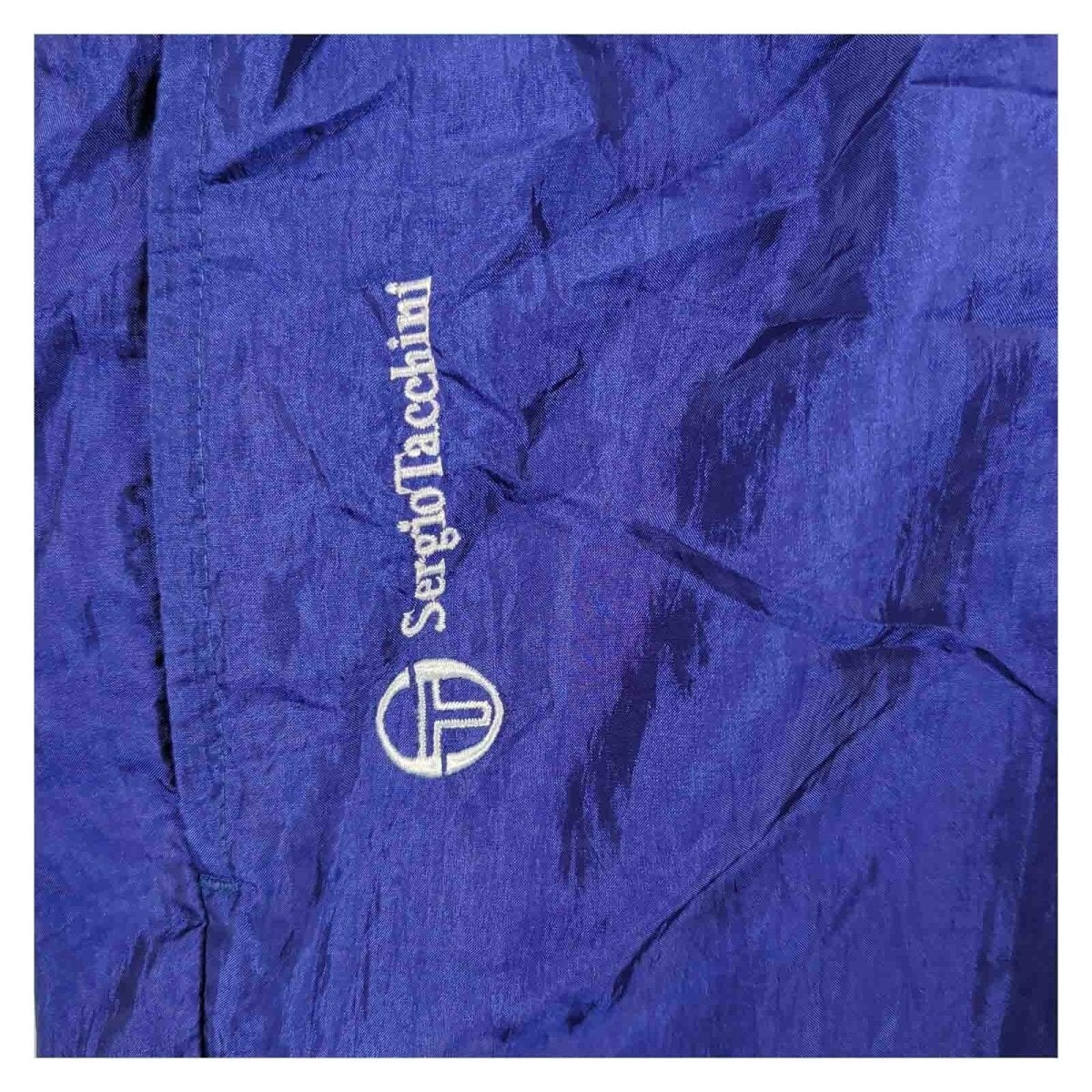 Vintage Sergio Tacchini Men's Track Pants W34 Royal Blue – Trousers product photo 2 | RewearableUK