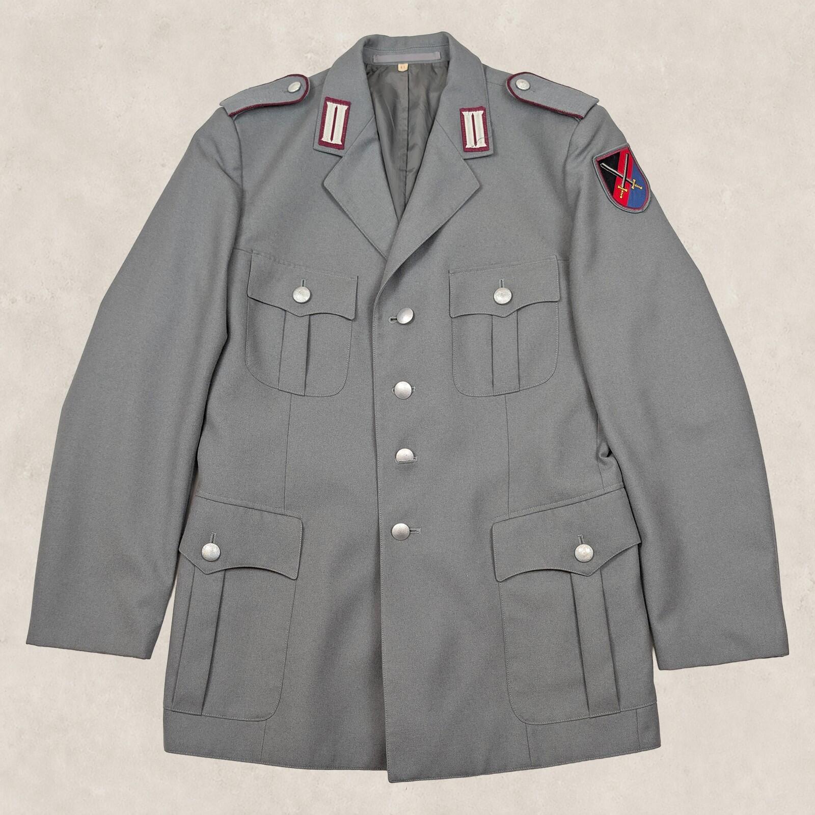 vintage west german army bundeswehr grey dress tunic uniform jacket size 41 by RewearableUK – | RewearableUK