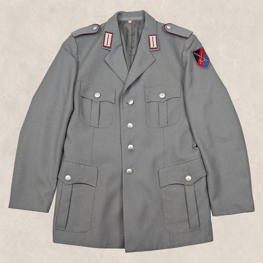 vintage west german army bundeswehr grey dress tunic uniform jacket size 41 by RewearableUK – | RewearableUK
