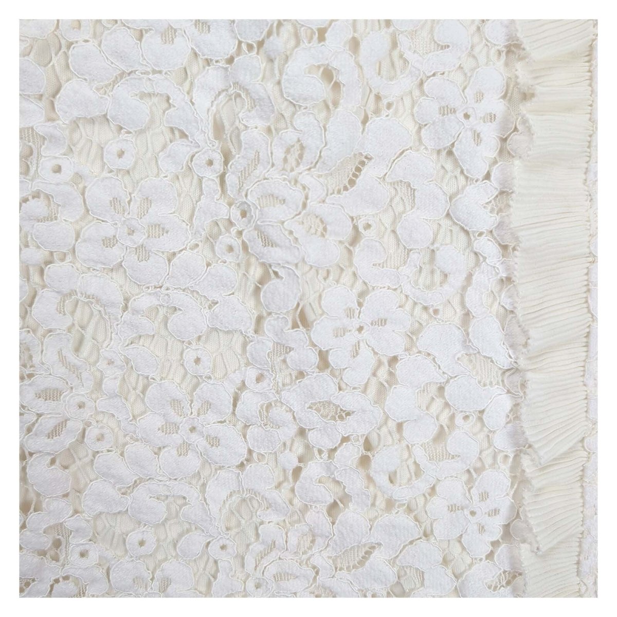 Warehouse Women's Lace Blouse UK 12 Ivory Cream – Blouse product photo 2 | RewearableUK