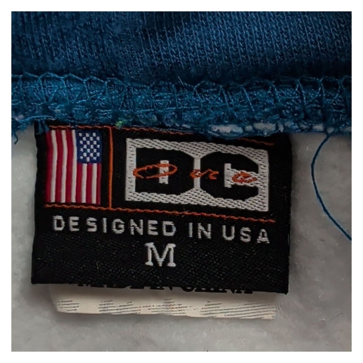 Washington DC Hoodie M Black Heavy Applique USA Capital Acrylic Pullover – product photo 3 | RewearableUK
