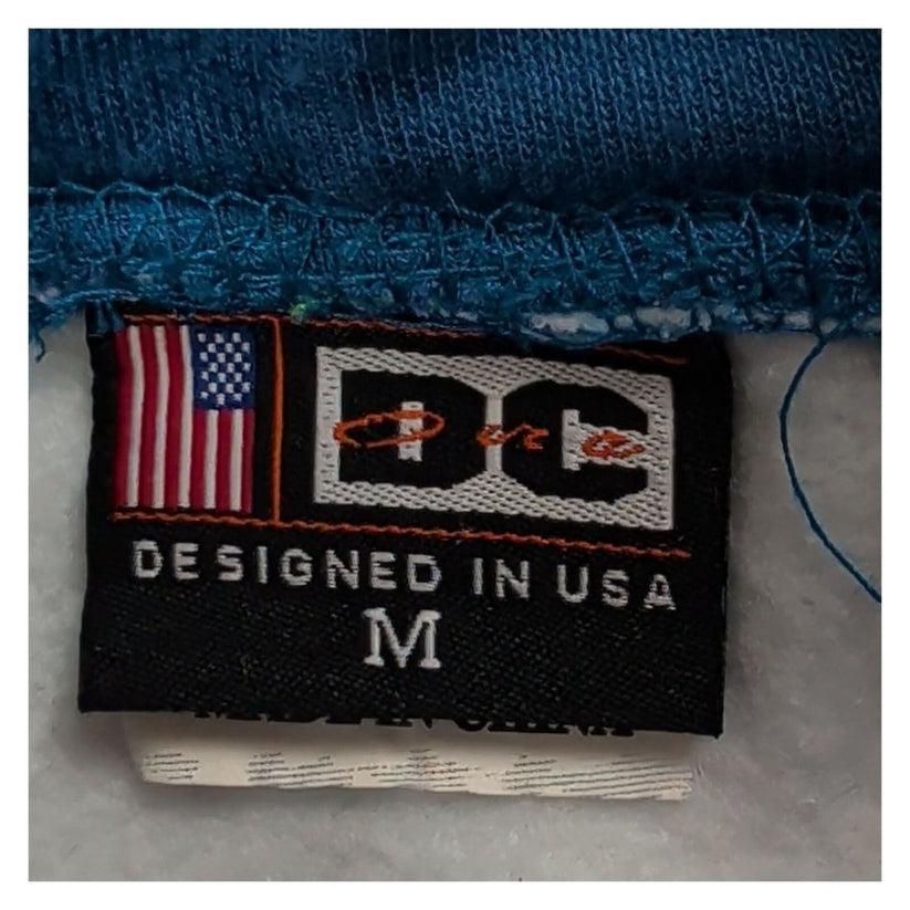Washington DC Hoodie M Black Heavy Applique USA Capital Acrylic Pullover – product photo 3 | RewearableUK