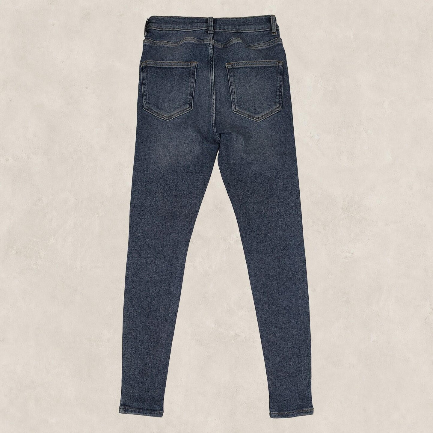 whistles womens blue denim jeans slim fit straight leg size 27 by Whistles – JEANS | RewearableUK