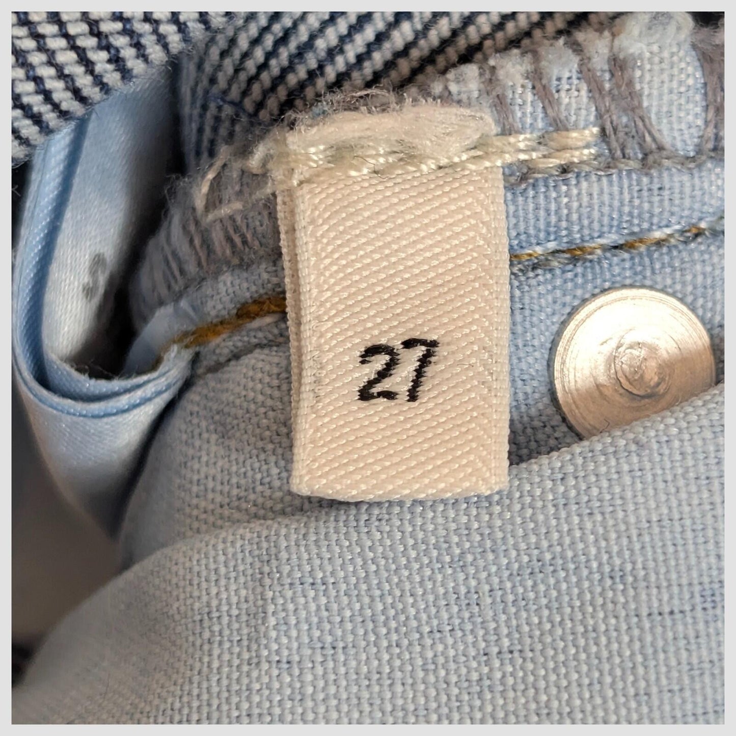 whistles womens blue denim jeans slim fit straight leg size 27 by Whistles – JEANS | RewearableUK