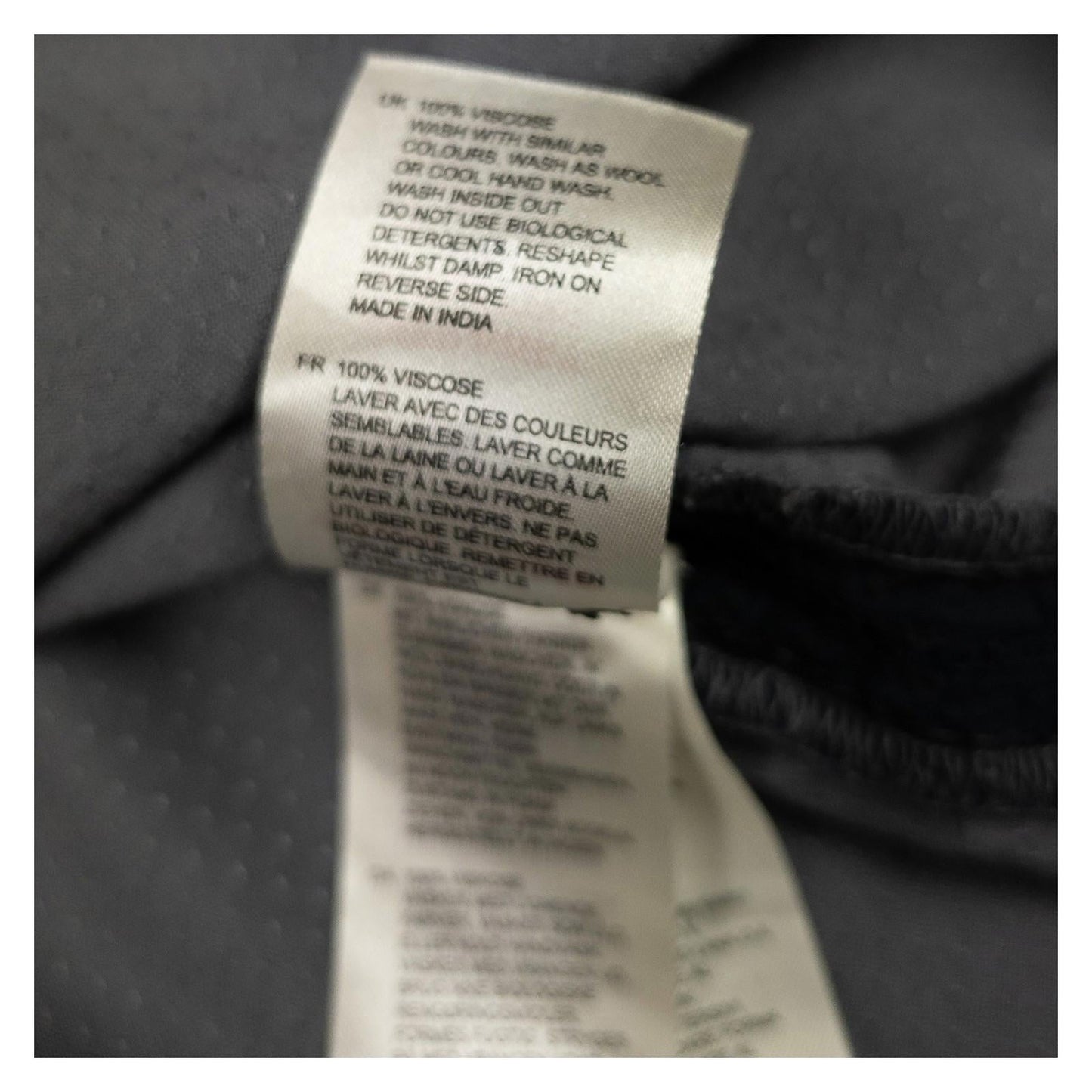 White Stuff Grey Blouse UK 14 Viscose Pintuck Detail Long Sleeve Shirt Top Boho by White – | RewearableUK