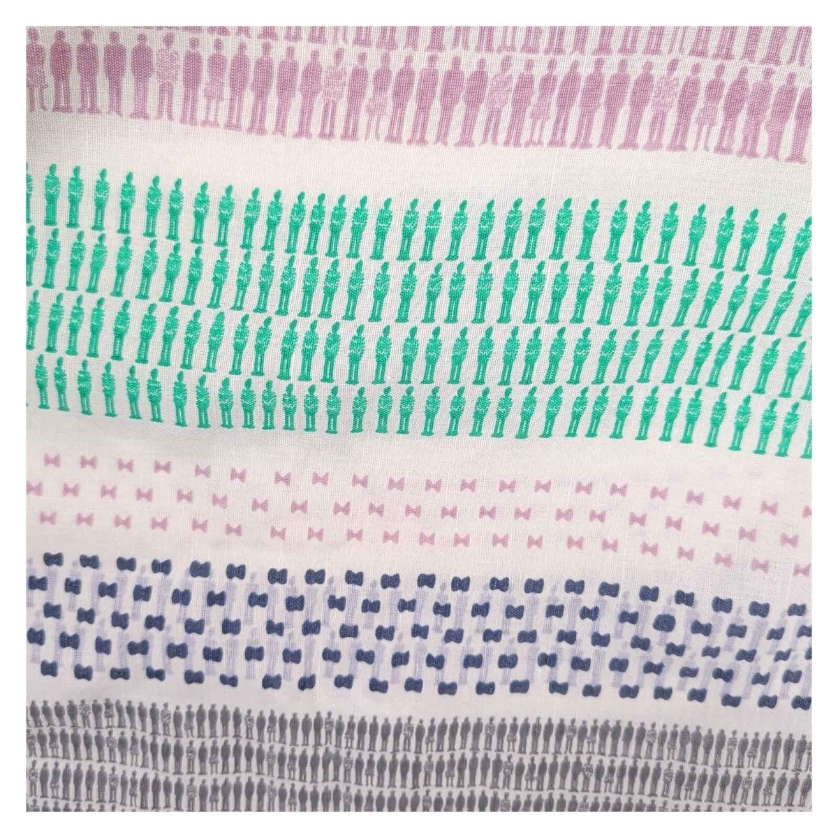 White Stuff Linen Cotton Tunic Top UK 14 Multicolour Square Neck Summer – product photo 2 | RewearableUK