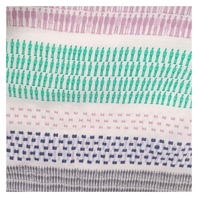 White Stuff Linen Cotton Tunic Top UK 14 Multicolour Square Neck Summer – product photo 2 | RewearableUK