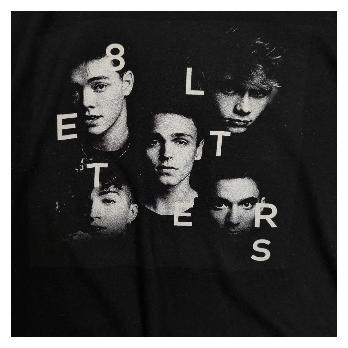 Why Don't We 8 Letters 2018 Tour T-Shirt S Black Double Sided Pop Band – product photo 3 | RewearableUK