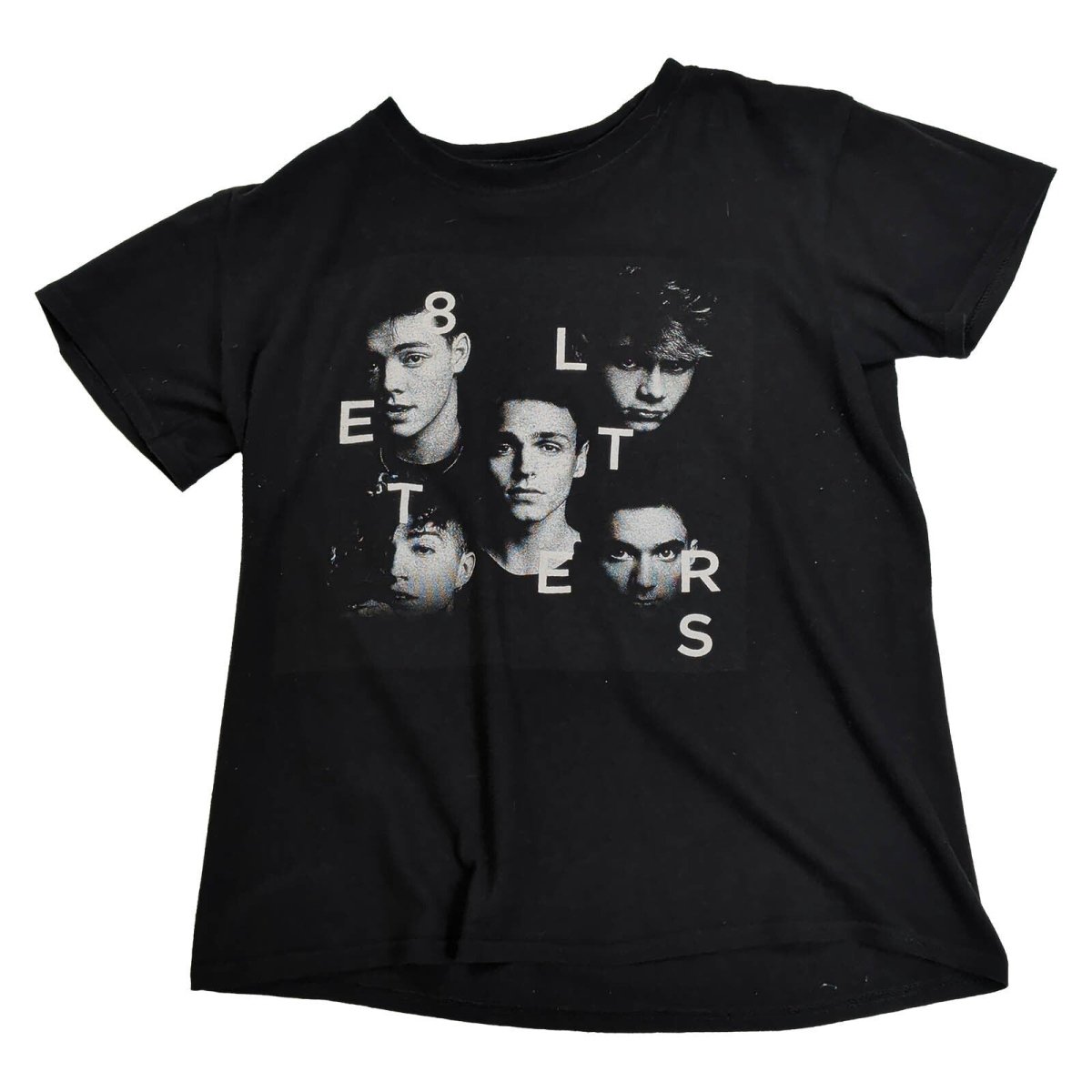 Why Don't We 8 Letters 2018 Tour T-Shirt S Black Double Sided Pop Band – product photo 1 | RewearableUK