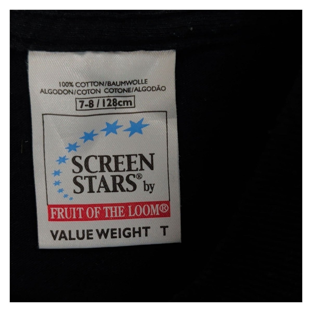 Will Gareth Tour T-Shirt Kids 7-8 Black Screen Stars UK Arena Dates – product photo 5 | RewearableUK