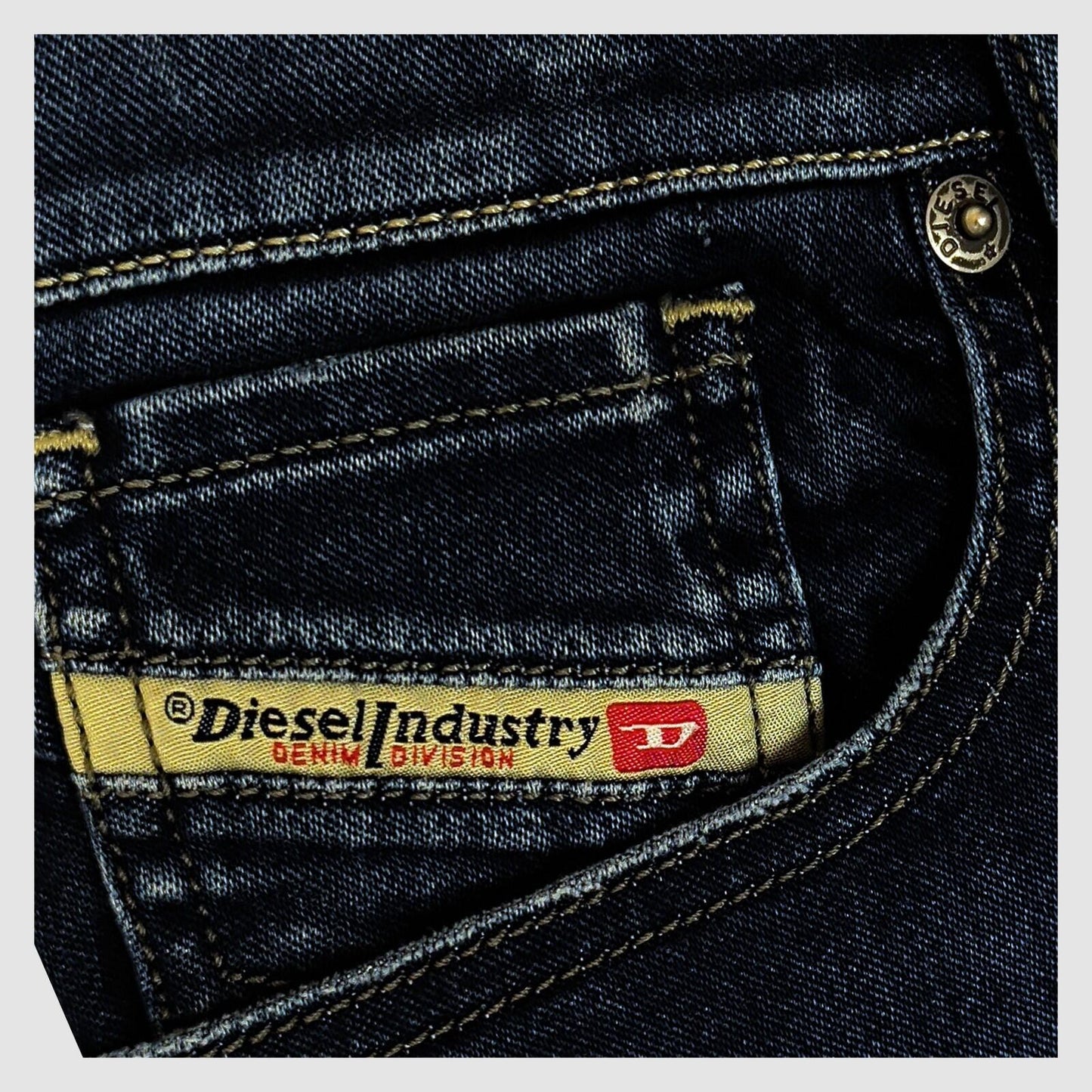 womens diesel getlegg slim skinny low waist stretch denim blue jeans w28 l32 by DIESEL – JEANS | RewearableUK