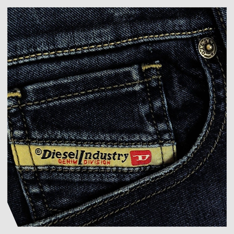womens diesel getlegg slim skinny low waist stretch denim blue jeans w28 l32 by DIESEL – JEANS | RewearableUK