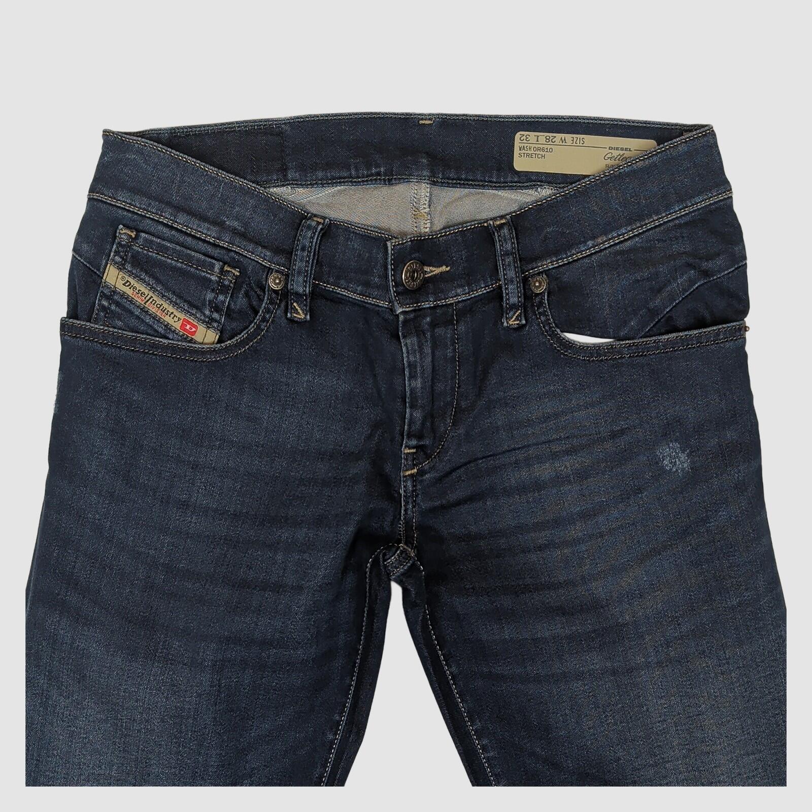 womens diesel getlegg slim skinny low waist stretch denim blue jeans w28 l32 by DIESEL – JEANS | RewearableUK