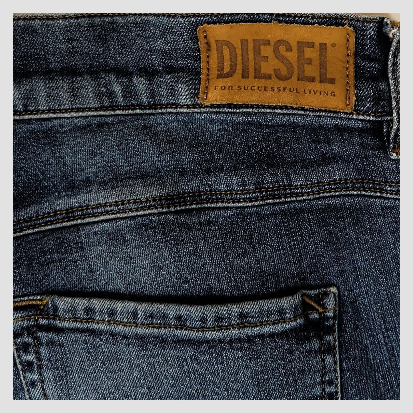 womens diesel sandy regular slim straight blue stretch denim jeans w 30 l34 by DIESEL – JEANS | RewearableUK