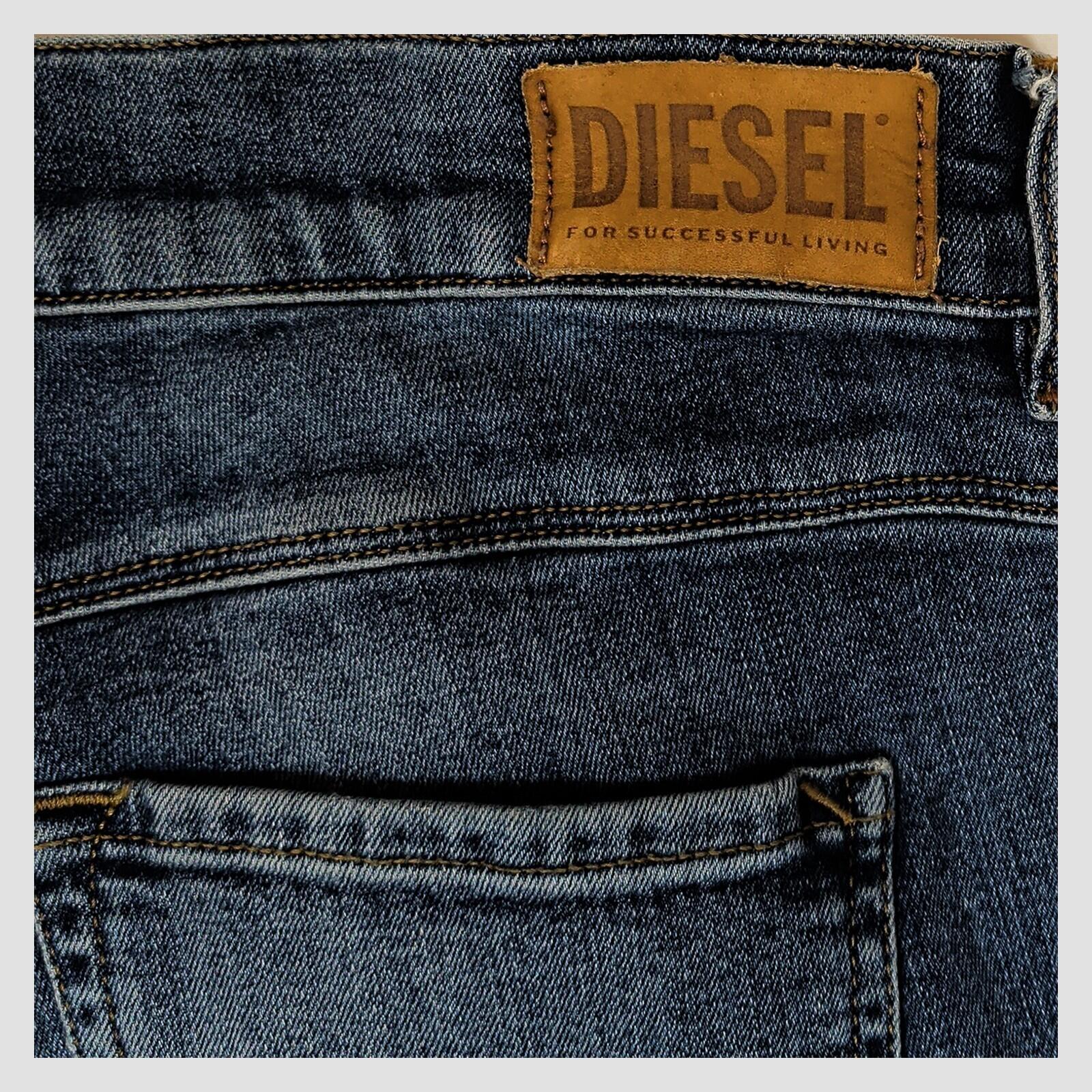 womens diesel sandy regular slim straight blue stretch denim jeans w 30 l34 by DIESEL – JEANS | RewearableUK