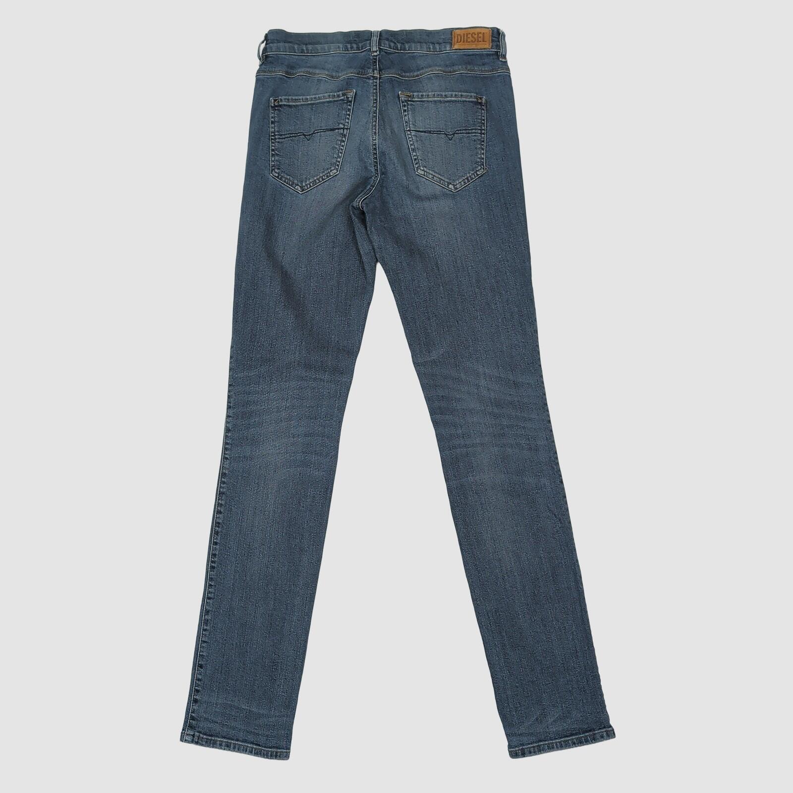 womens diesel sandy regular slim straight blue stretch denim jeans w 30 l34 by DIESEL – JEANS | RewearableUK