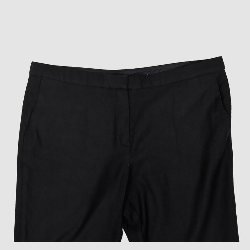 womens massimo dutti black tailored straight trousers pants usa 14 mex 36 by Massimo Dutti – SMART | RewearableUK