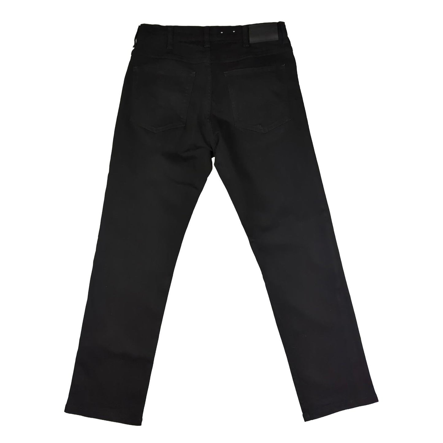 Wrangler Wrangler Arizona Mens Straight Fit Stretch Jeans W33 L30 Regular Black Denim JEANS RewearableUK