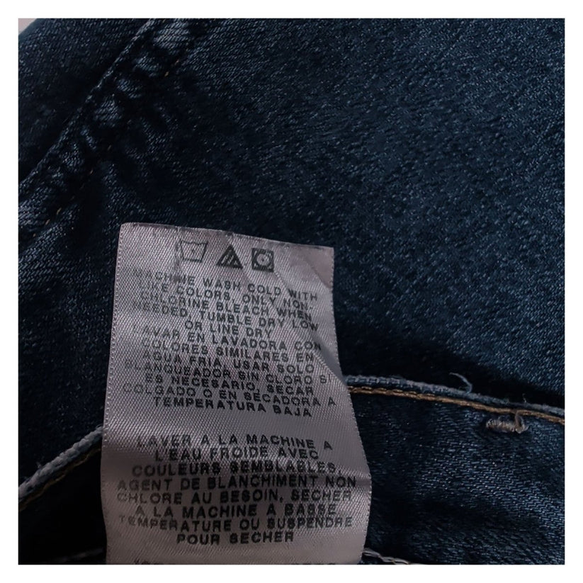 Wrangler Authentics Men's Jeans W38 L29 Blue Denim Straight Leg Trousers – Jeans product photo 7 | RewearableUK