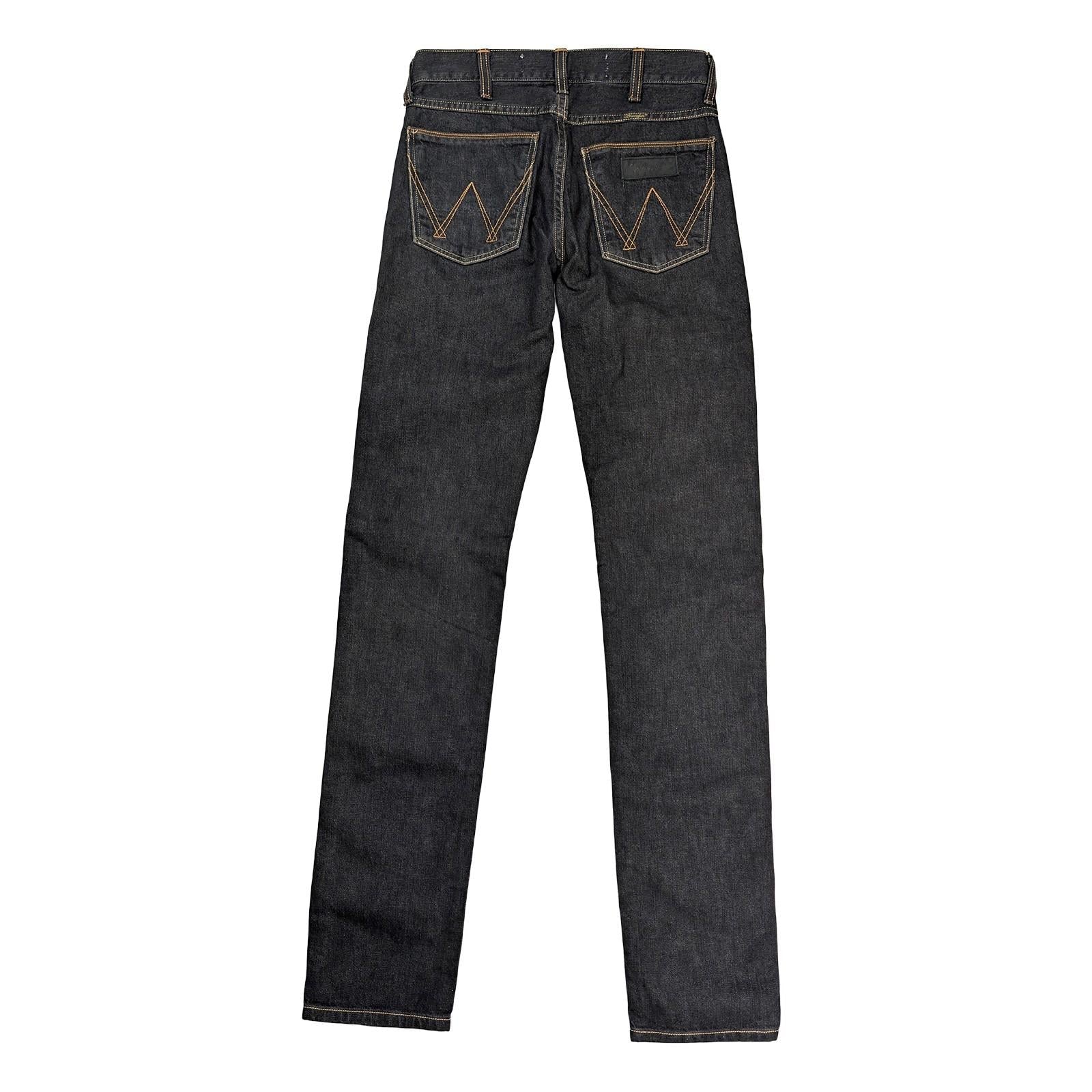 Wrangler Jeans Women's Size W27 L34 Dark Blue Rinse 100% Cotton Button Fly Strai by Wrangler – | RewearableUK