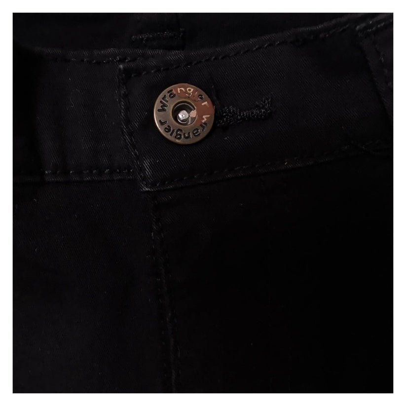 Wrangler Men's Black Jeans W30 L32 Straight Fit Stretch Denim 5 Pocket Trousers – product photo 5 | RewearableUK