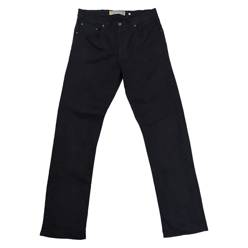 Wrangler Men's Black Jeans W30 L32 Straight Fit Stretch Denim 5 Pocket Trousers – product photo 2 | RewearableUK