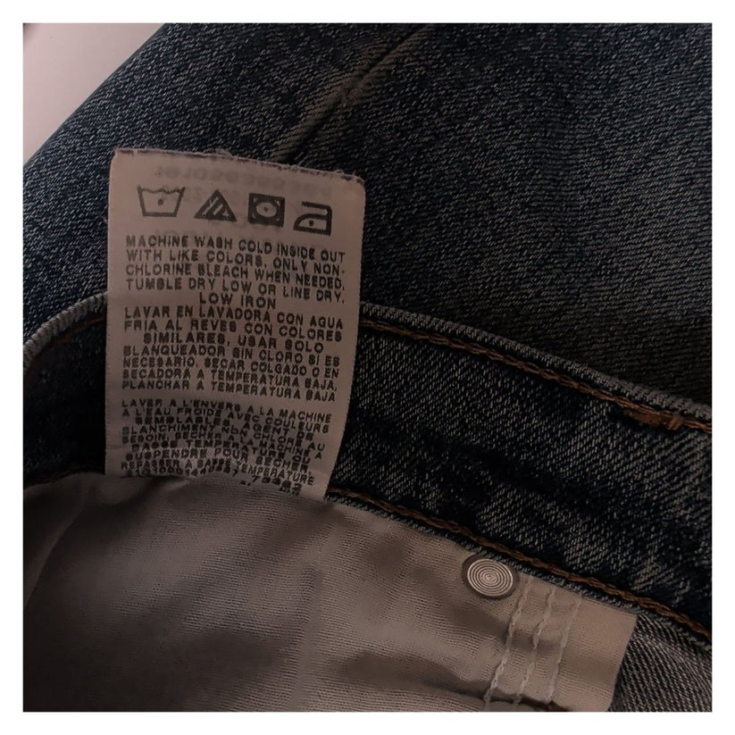 Wrangler Men's Jeans W32 L30 Light Blue Faded Straight Leg Stretch Denim – product photo 6 | RewearableUK
