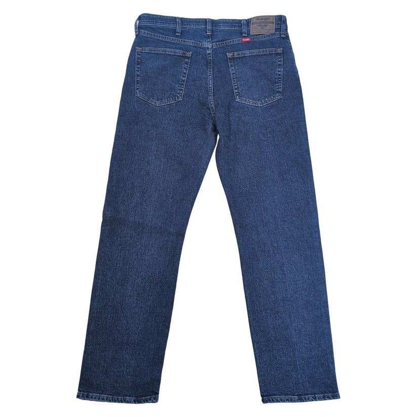 Wrangler Men's Jeans W34 L32 Blue Denim Straight Leg Stretch 5 Pocket – product photo 3 | RewearableUK