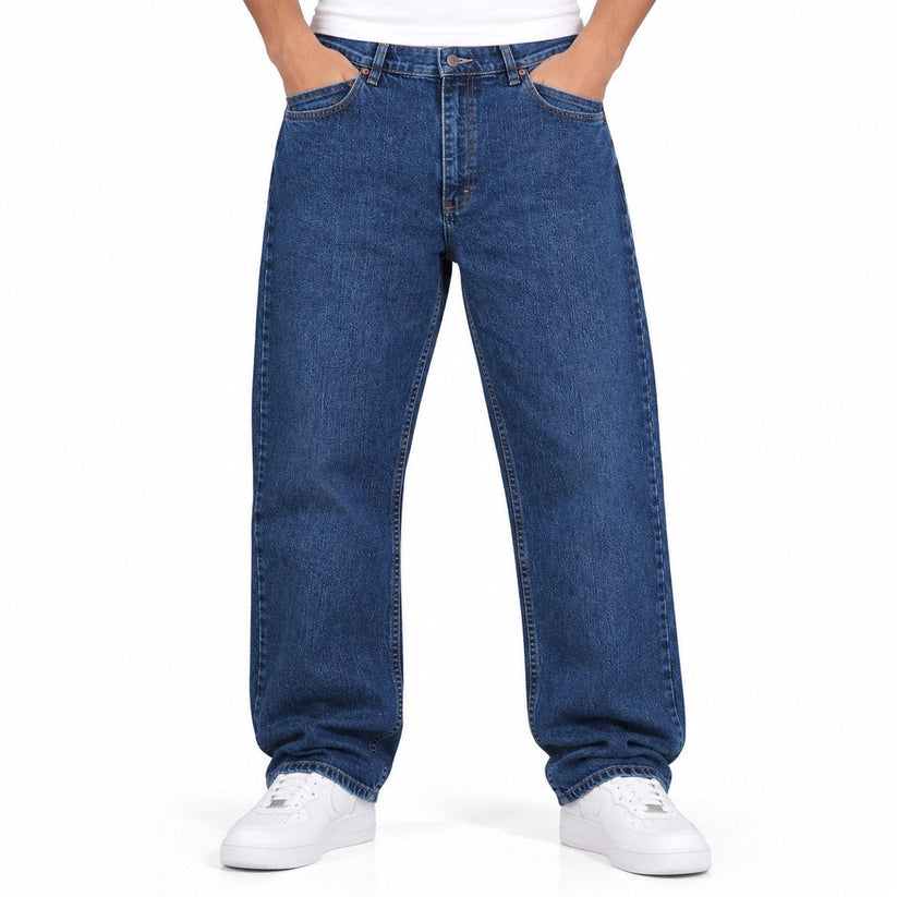 Wrangler Men's Jeans W34 L32 Blue Stretch Denim Straight Leg 96CFWSW – Jeans product photo 1 | RewearableUK