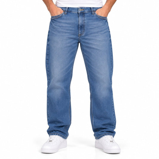 Wrangler Men's Jeans W40 L30 Straight Fit Blue Denim Stretch 95STTCL – Jeans product photo 1 | RewearableUK