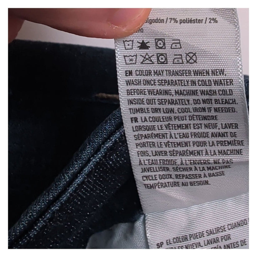 Wrangler Mens Jeans W40 L30 Straight Leg Blue Denim 95STTCL Missing Button – product photo 6 | RewearableUK