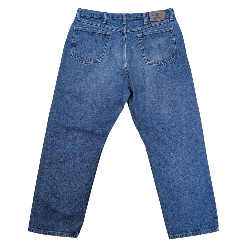 Wrangler Men's Relaxed Fit Jeans W38 L30 Blue Denim Straight Leg Trousers – Jeans product photo 3 | RewearableUK