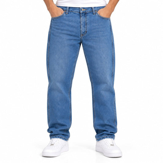 Wrangler Rugged Wear Men's Jeans W40 L30 Blue Denim Straight Leg 100% Cotton – Jeans product photo 1 | RewearableUK