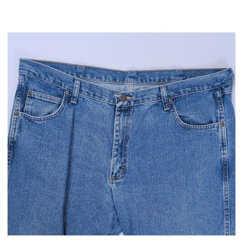 Wrangler Rugged Wear Men's Jeans W40 L30 Blue Denim Straight Leg 100% Cotton – product photo 4 | RewearableUK